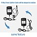 Faittoo Security Camera Power Adapter 12V 2.5A 100V-240V AC to DC 2.1x5.5mm w/ 4-Way Power Splitter Cable UL FCC Marked LED Power Adapter Transformers-Fits Analog/AHD DVR/Camera, RGB LED Strip Lights