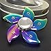 Fidget Spinner Rainbow Flower Bauhinia, Finger Gyro Floral Star, Metal Hand Spinning Toy EDC, ADD, ADHD, Anxiety, Focus, Stress Reducer and Time Killer, Great Gift, Perfect for Girl (Multi-Color)