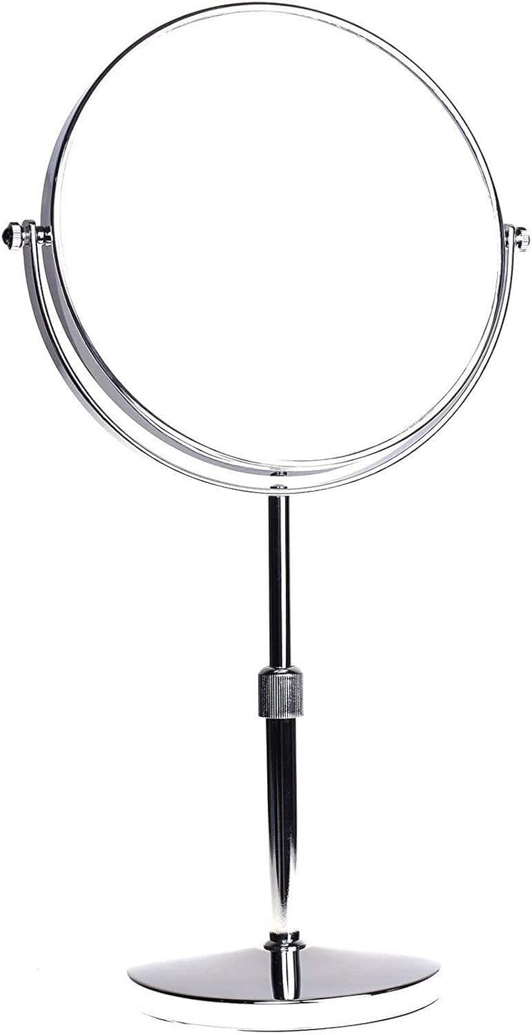 ZCCL Soporte de Altura Ajustable con Aumento de 10x, 8 Pulgadas, Espejo
