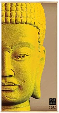 PREMIUM QUALITY Spiritual Home Decor Printed On Heavy Cloth With Deep Pigment Inks - Striking Meditation Poster On Canvas For Your Home Or Spiritual Space - Buddha Wall Poster Print LCK-026
