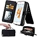 iPhone 7Plus/ 8Plus Women's Case,iPhone 7 Plus/8 Plus Wallet Case,Zipper Detachable Magnetic12 Card Slots Card Slots Money Pocket Clutch Cover Zipper Wallet Purse Case iPhone 7 Plus/8 Plus (Black)