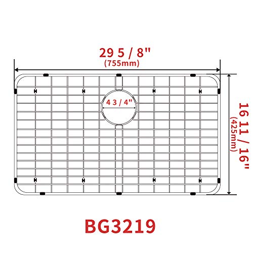 MONSINTA Kitchen Sink Grid and Sink Protectors for Kitchen Sink, Sink