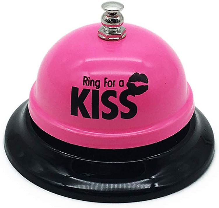 NewPointer Toy Bell Ring Beer Table Desk Bell Wedding Party Funny Toy Gag Gift-Gift for Child