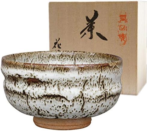 休日 有田焼 茶道具 抹茶碗 抹茶茶碗 木箱入り おしゃれ 白なまこ 抹茶 和食器
