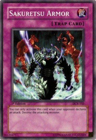 Yu-Gi-Oh! - Sakuretsu Armor (DCR-102) - Dark Crisis - Unlimited Edition - Common