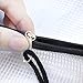 JPSOR 16pcs Black Zipper File Bags,Zipper Pouch 8 Sizes, for Office and Travel Organization