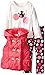 Kids Headquarters Girls' Coral Vest with Tee and Pants Set