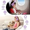 Kids-Headphones-with-Cat-EarLobkin-Wired-Headphones-Over-Ear-for-ChildrenFoldable-Headphone-with-Glowing-Light-for-Kindle-Fire-Samsung-iPad-Tablets-purple LOBKIN Kids Headphones, Cat Ear LED Light Up Wired Headphones Over Ear with 85dB Volume Limited Hearing Protection,Cute…