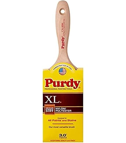 Purdy 144380130 Clearcut Series Sprig Flat Trim Paint Brush, 3