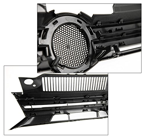 ZMAUTOPARTS VW Golf GTI/ Jetta MK6 Wagon Front Upper Hood Grille Grill Euro Style - Thumbnail 3