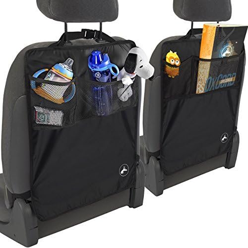 Kick Mat For Car Auto Back Seat Cover Kid Care Organizer Protector Cleaning 2pk