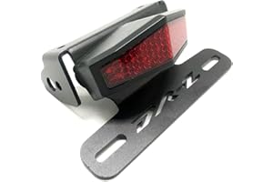 GYUKSIA Compatible with Suzuki DRZ400S 400SM 400E 2000-2021 LED Brake Tail Light Turn Signal Blinker License Plate Holder Rear Tail Tidy Fender Eliminator Kit (Red)