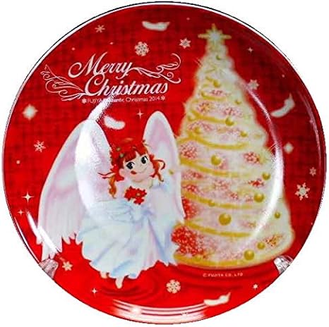 Amazon Co Jp 50枚セット 皿 14年 不二家 ペコちゃん クリスマスプレート Fujiya クリスマス皿 ケーキ皿 ホビー