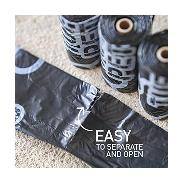 Tuff-Pets-50-Stronger-Dog-Poo-Bags-Biodegradable-Eco-Doggie-Poop-Bags-with-Tie-Handles-on-a-Roll-Cornstarch-16-Dispenser-Refill-Rolls-Thick-Doggy-Waste-Bags Tuff Pets 50% Stronger Dog Poo Bags | Biodegradable Eco Doggie Poop Bags with Tie Handles on a Roll Cornstarch | 16…