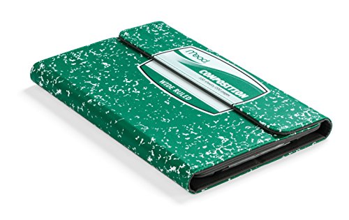 Kensington Composition Book Folio Case for Samsung Galaxy Tab 4, iPad Mini 3, Nexus 7, Kindle Fire HDX, Kindle Fire HD, Chromo Inc, Dragon Touch Y88X ProntoTec and other 7-Inch to 8-Inch Tablets (K97334WW)