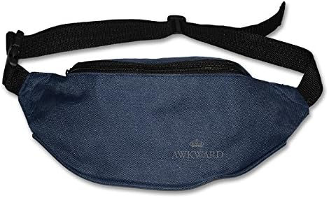 RexStrachey Gin O'Clock Awkward Funny Mens Womens Waist Pack For Running And Cycling-Lightweight For Travel Cashier's Bag, Waist Bag