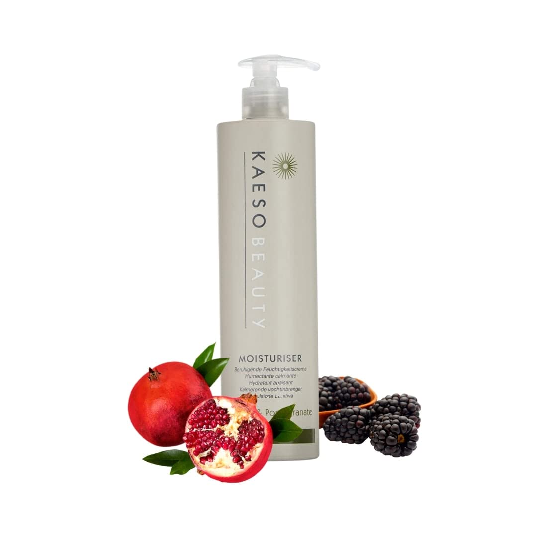 Kaeso Calming Moisturiser 495ml – Soothing Face Cream for Sensitive Skin – Hydrating & Anti-Redness Facial Moisturiser – Professional Salon Size