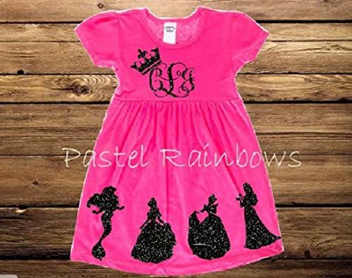princess silhouette dress