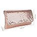 Women's Bling Clutch Handbag Aluminum Metal Mesh Evening Bag Cocktail Party Wedding