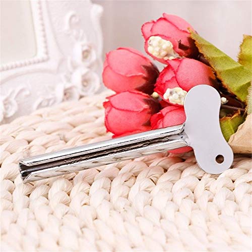 RAYNAG 5 Pieces Metal Tube Roller, Toothpaste Tube Squeezer Roll-up Key Dispenser, Paint Squeezing Little Gadget Tool - Thumbnail 4