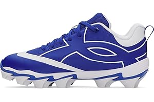 Under Armour Boy's Leadof Icon Low Rm Jr Baseball Cleats Sneaker