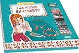 Mes bijoux en Liberty avec Kate : Avec du biais, du cordon, des anneaux dorés by 