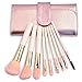 Mooxury Makeup Brushes Set professional Synthetic Kabuki Cosmetic Brushes Kit with Foldable Bag - 6 Pcs