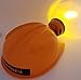 Verisea ORANGE Explorer Miner Helmet with Bright, Directional LED Lights (batteries included) | Fully Adjustable Toy Hard Hats for Any Age, Available in 6 Vivid Colors
