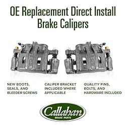 Callahan BRAKE PARTS Front Brake Kit For Fusion
