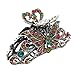Fashion & Lifestyle Large Metal Alloy Hair Claw Jaw Clip for Women and Girls - Pretty Strong Clamp Non-Slip Barrette Hair Updo Grip Bath Accessories for Thick Hair, Silver