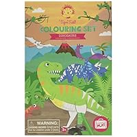 Tiger Tribe Dinosaurs Colouring Set