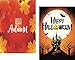 Seasonal Garden Flags Set of 10 Double Sided Halloween Fall Garden Flag, Small Festive Yard Flags for Holiday Outdoor Decorations 12.5x18 Inch for All Seasons and Holidays - Premium Quality Material