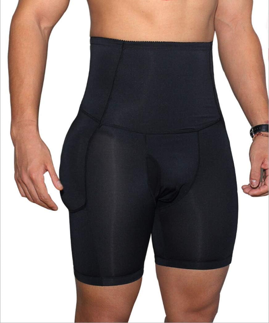 KAZOGU Seamless Men Butt Enhancer Padded Anti-Curling Underwear Body Shaper Fitness Tights