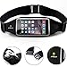 ATOLLA Sports Running and Fitness Phone Waist Pack Belt for iPhone 6S 6 5S 5, Galaxy S6 Edge S6 S5 S4 (for the Phone Under 5.1 inches)
