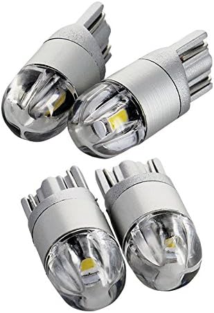 YOOSEN White T10 W5W 168 194 2825 LED Bulbs For Car Interior Map or Dome Light Pack of 4