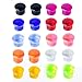 BodyJ4You 20PC Plugs Single Flare Acrylic Ear Gauges 8G 3mm Expander Stretching O-ring Piercing Set