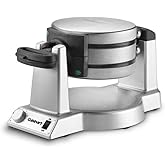 Cuisinart WAF-F20 Double Belgian Waffle Maker (Stainless Steel) (Renewed)
