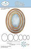 Elizabeth Craft Designs 1113 N/A Elizabeth Craft Metal Die-Stitched Ovals