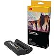 KODAK Dock Plus & Dock Photo Printer Cartridge PHC-40 – Cartridge Refill & Photo Paper - 40 Pack,Black