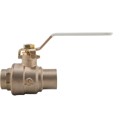 Watts 88005702 Sweat Full Port Ball Valve, Brass: Amazon.com
