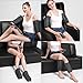 CINCOM Leg Massager Air Compression Calf Massage Wrap Portable and for Reliefing Legs Arm Pain and Relaxing Muscle