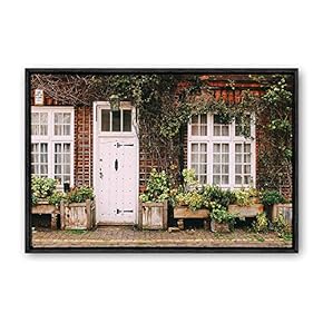 Framed Rural Landscape Photography Home Artwork for Living Room Bedroom