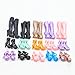 5 Pair Shoes For Monster Dolls Fashion High Heels Sandals Boots Mixed-Color Monster Doll Shoes