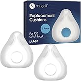 Airfit F20 Replacement Cushion - 2 Pack - for F20 Full Face CPAP Mask - Soft & Secure Seal - Reduces Pressure Points & Minimize Mask Leaks (Large)