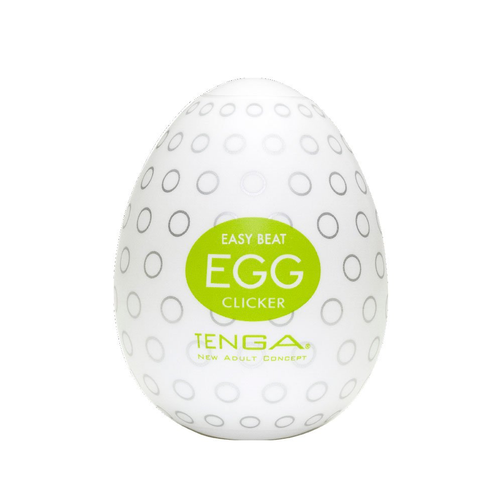 TENGA Clicker Vibrating Egg, green — image 1