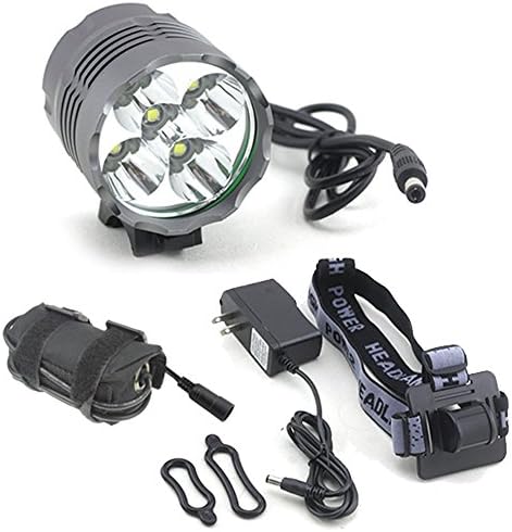 7000 Lumen 5x Cree XML T6 LED MTB Cycling Bicycle Bike Light Headlight Headlamp Head Light Lamp Torch Waterproof 4x 18650 Battery
