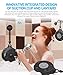 OJA OJA-Q50-black Shower Speaker, Mini Wireless Waterproof Bluetooth Speaker, 5W Driver, Suction Cup, Portable Speakerphone, Built-in Mic, Hands-Free Calling, Black
