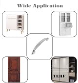 TERF 2 Pack Traditional Polished Chrome D Shape Front Fix Pull Handle 100mm view 6