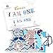 I AM ONE Banner Baby Boy Birthday Ahoy Nautical Party Supplies 4ft Long SUNBEAUTY (I AM ONE)