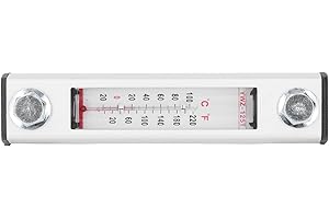 ZJchao Lubricating Oil Level, Digital Liquid Level Meter YWZ 125T, -20-100℃, 0.1-0.15MPa, Self Sealing Valve, Shockproof, No Leakage, Horizontal Display, for Oil Tank, Cooling